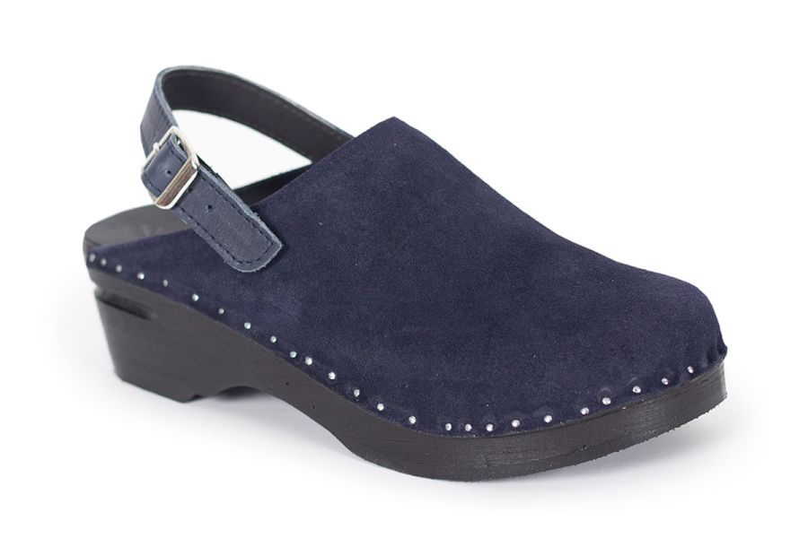 Adrian Dark Blue Suede