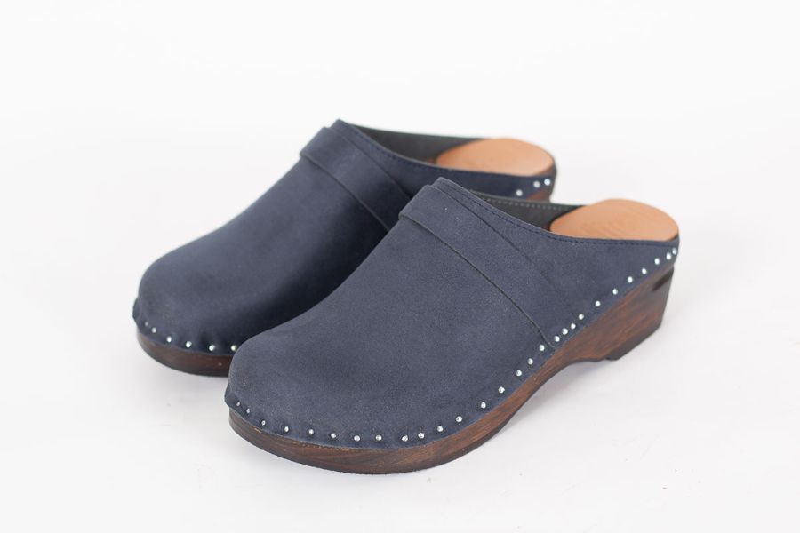 Da Vinci Dark Blue Suede
