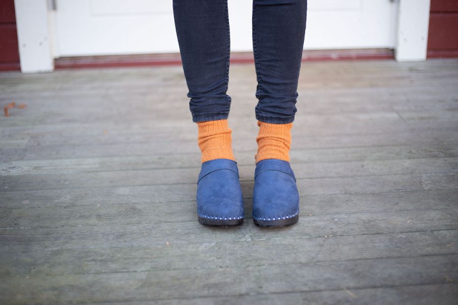 Da Vinci Dark Blue Suede