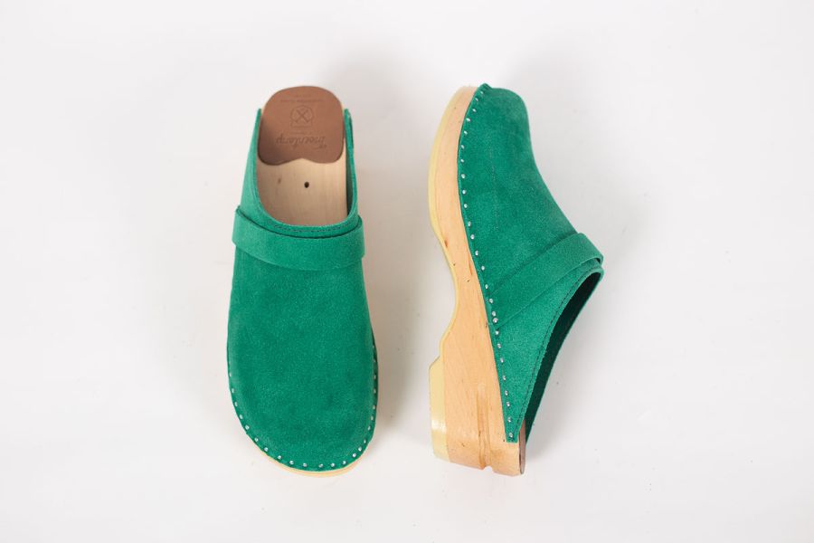 Da Vinci Emerald Suede