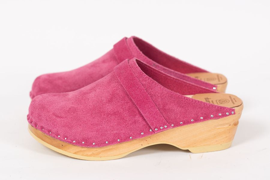 Da Vinci Fuchsia Suede
