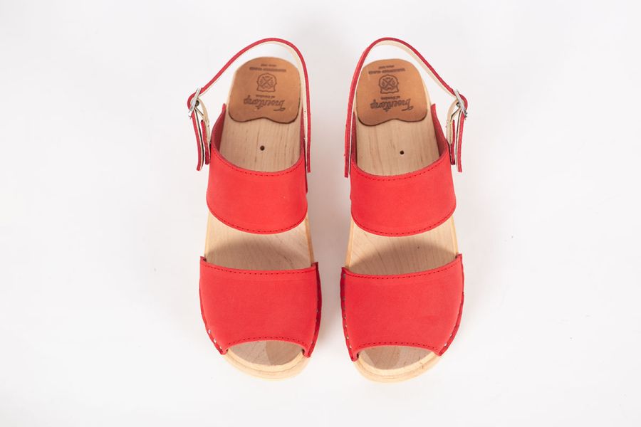 Ingrid Red Nubuck