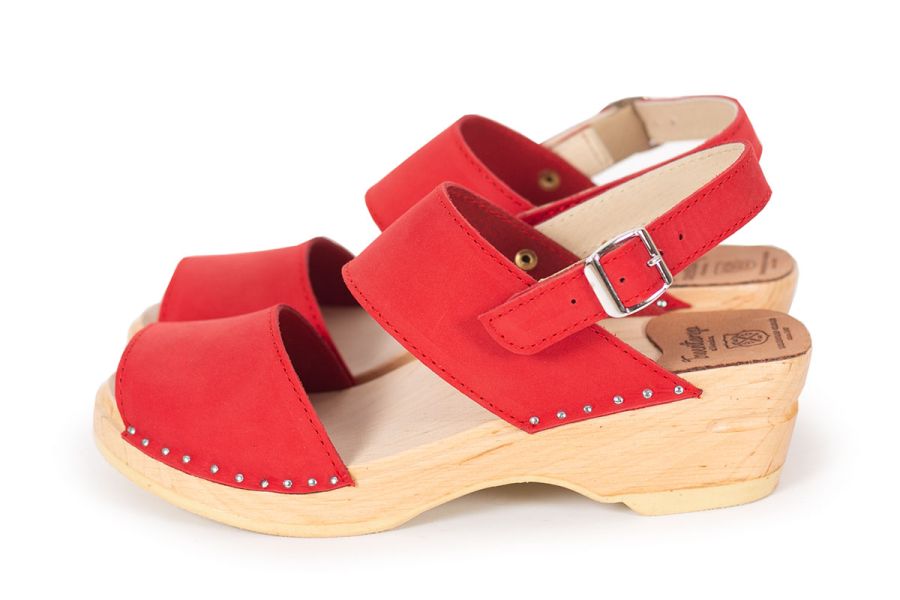 Ingrid Red Nubuck