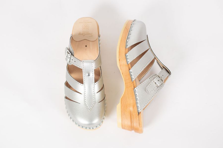 Mary Jane Silver Vegan