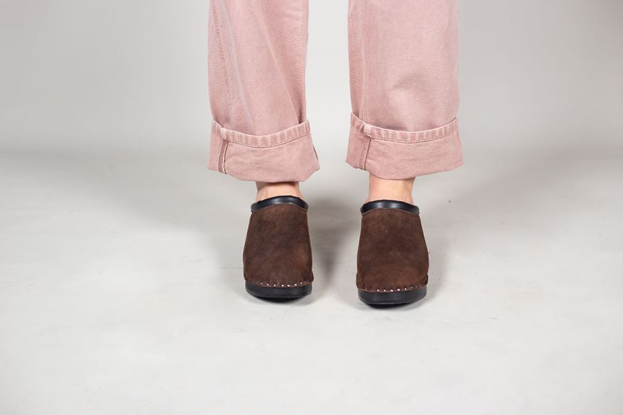 Monet Dark Brown Suede