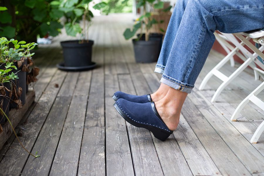 Monet Navy Suede