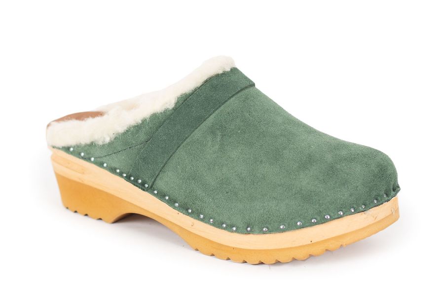 Munch Green Suede