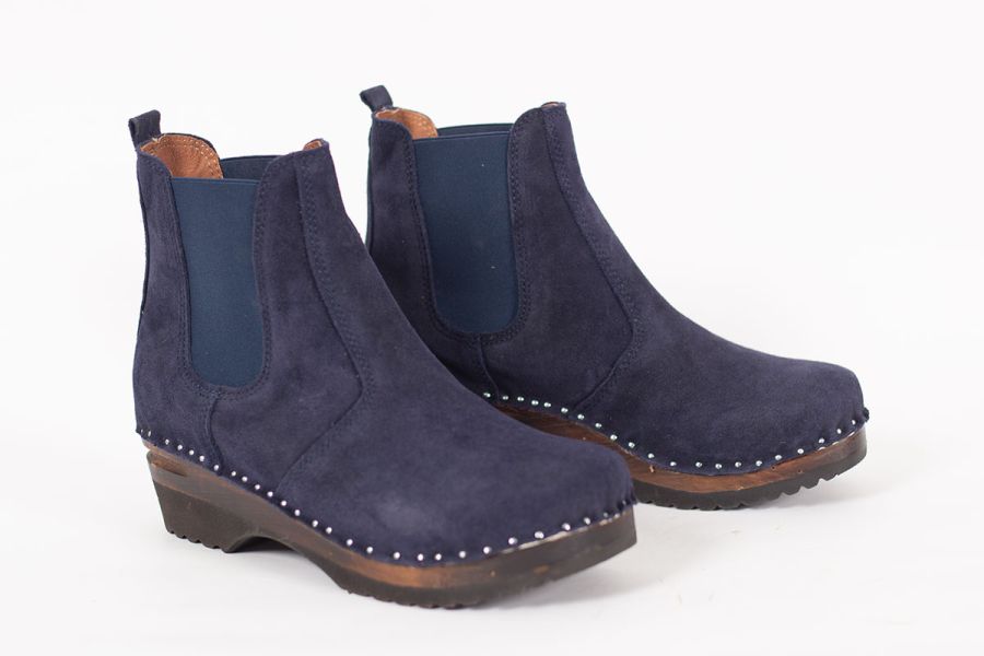 Rockwell Dark Blue Suede