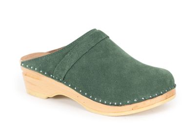 Da Vinci Green Suede